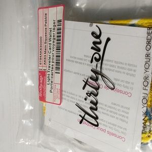 Thirty-one Light Traveler Card Wallet - Lemon